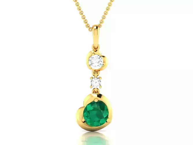 Solitaire Women Pendants 