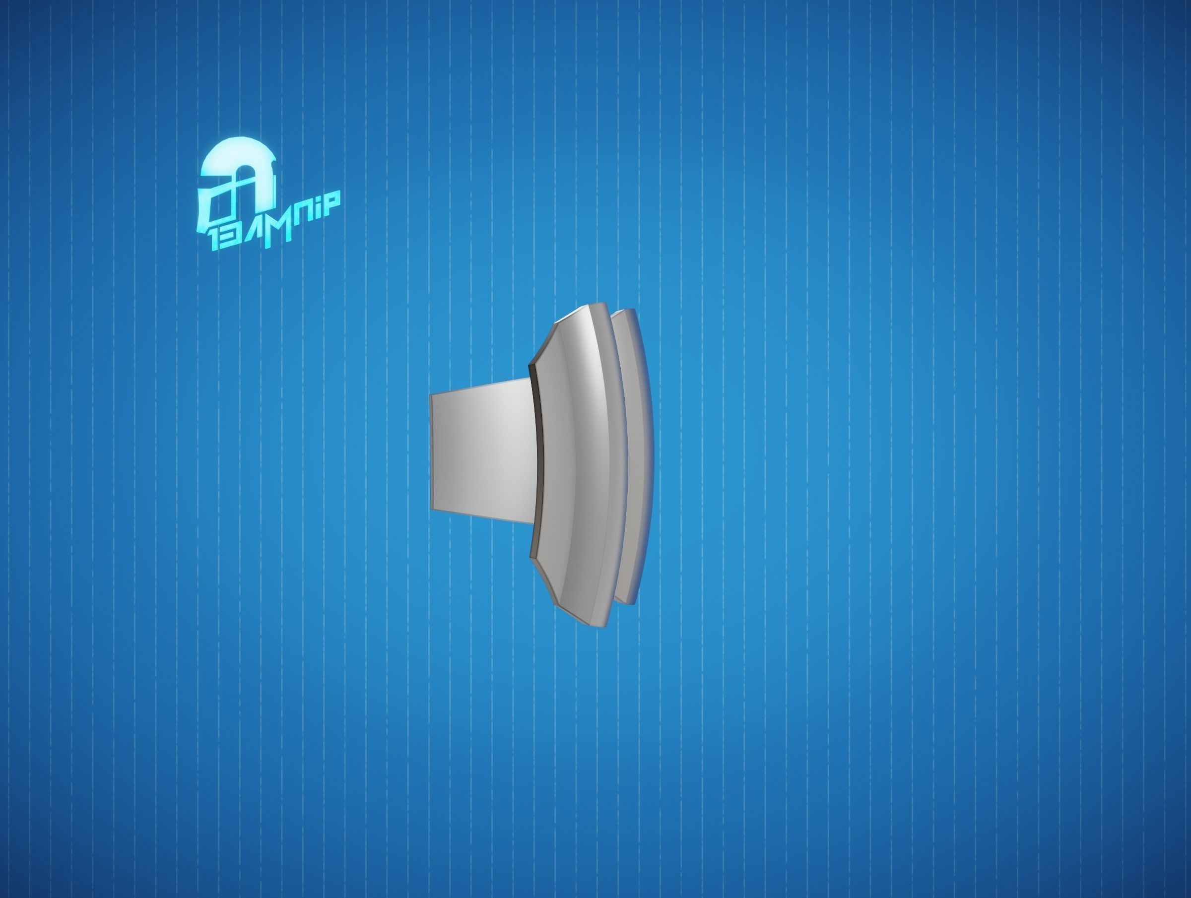 Custom Mandalorian knee armor 3D print model_11