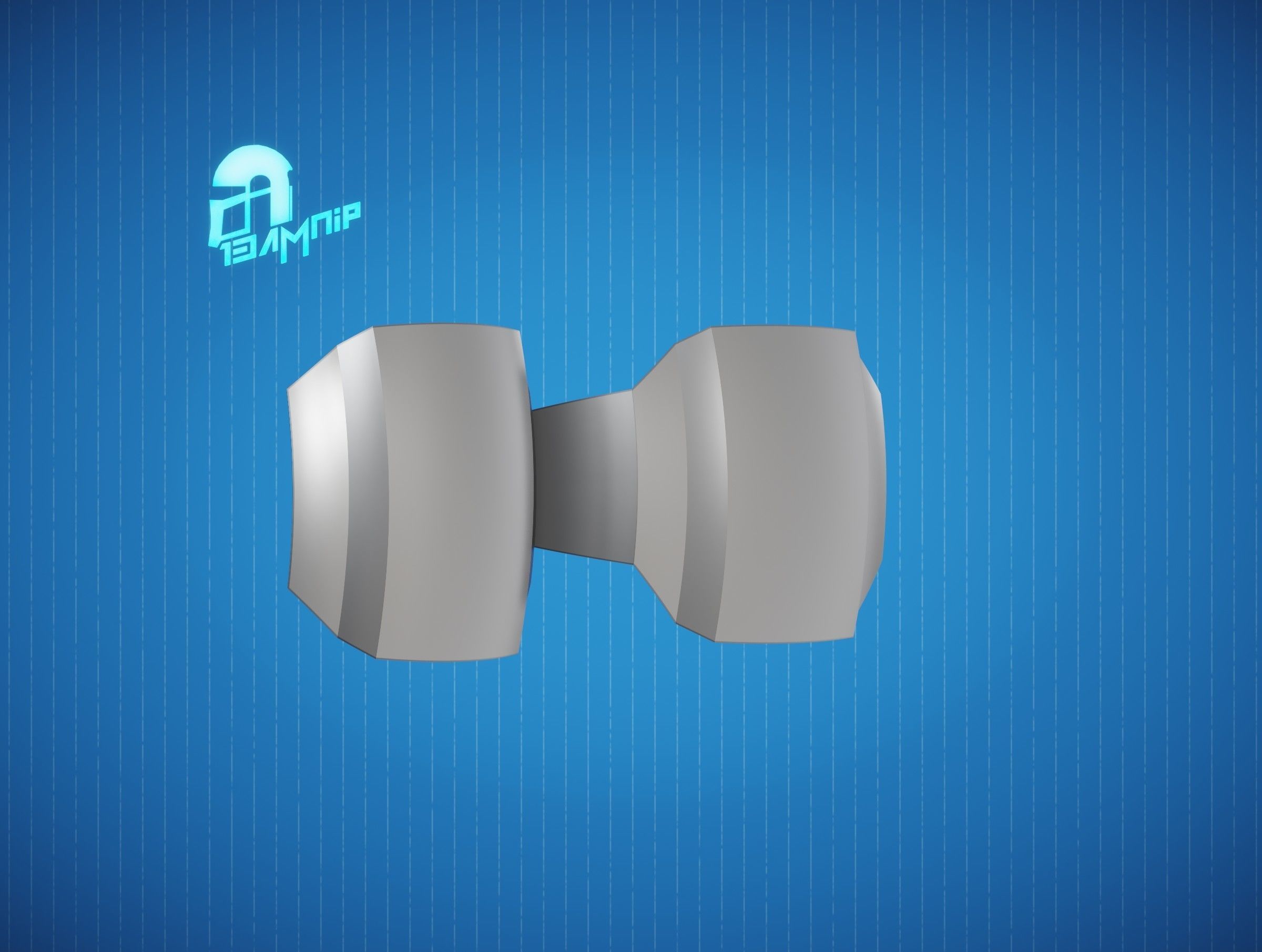 Custom Mandalorian knee armor 3D print model_12