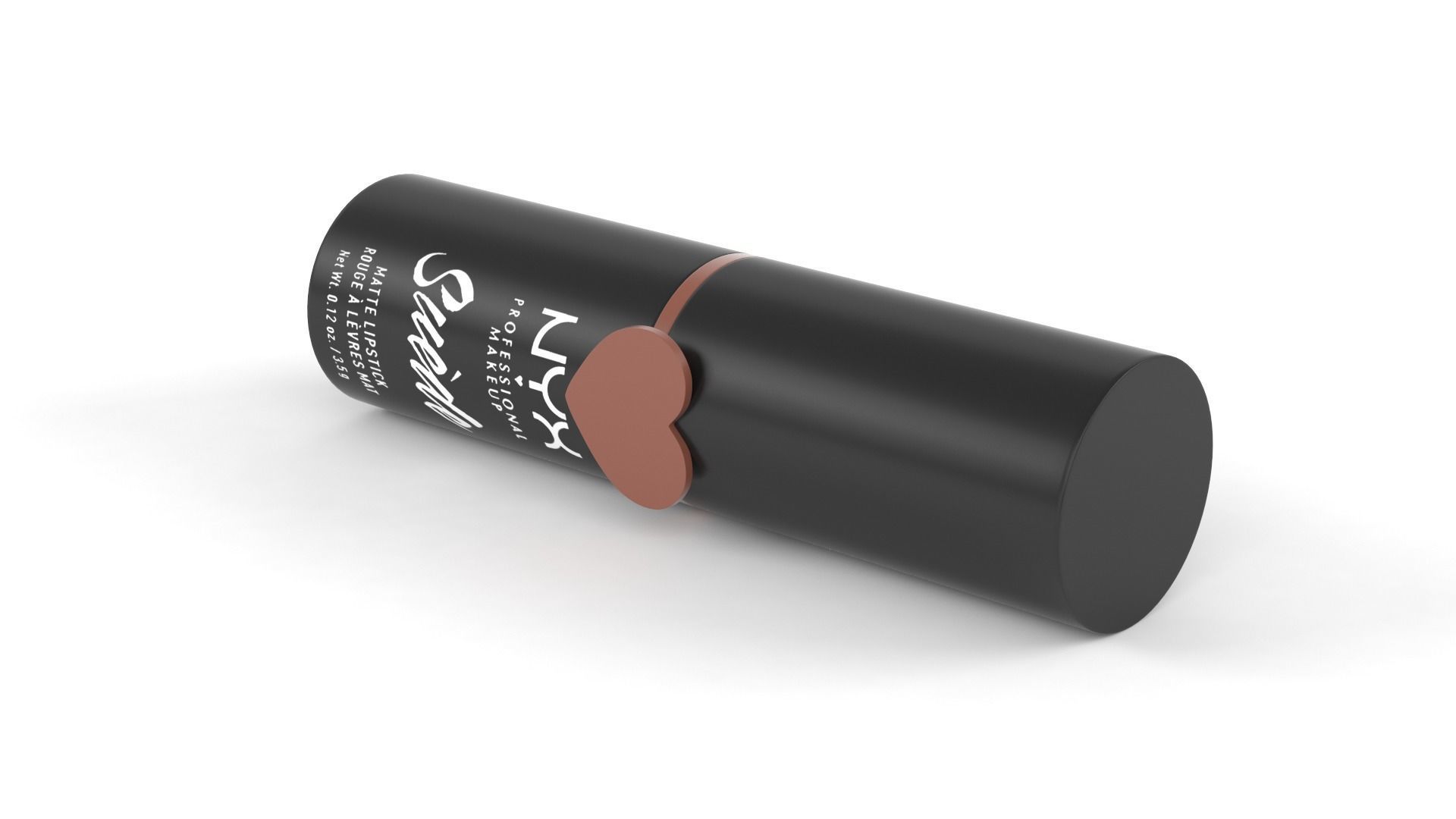 Lipstick nyx cosmetics in nude 3D model_5