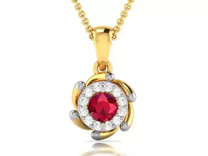 Solitaire Women Pendants 