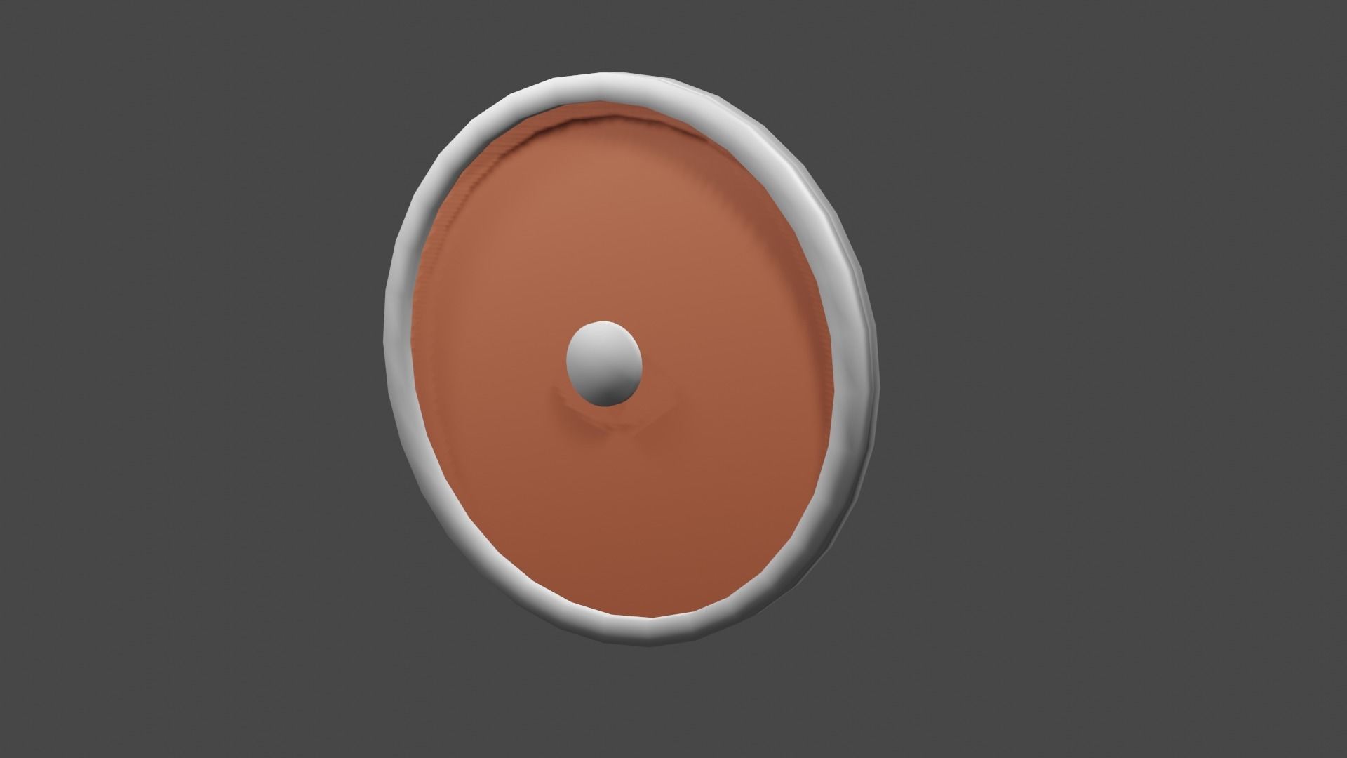 Sword And Shield Low-poly 3D model_2