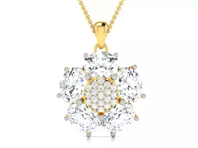 Solitaire Women Pendants 