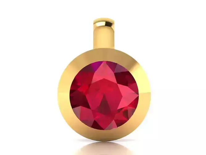 Solitaire Women Pendants 