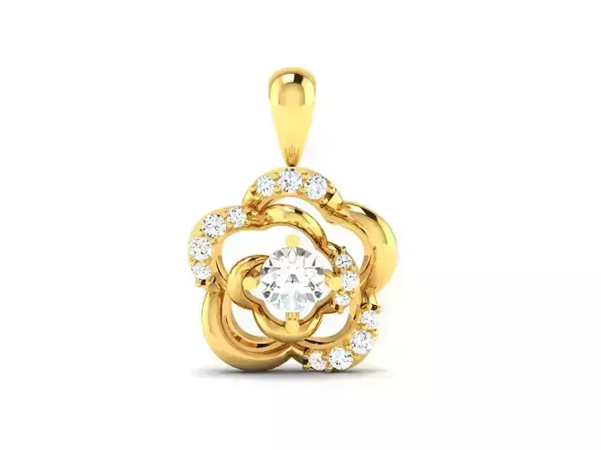 Solitaire Women Pendants 