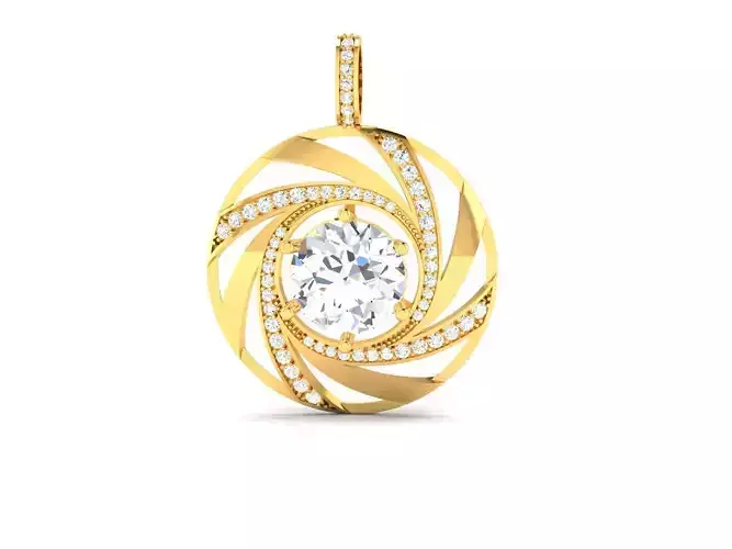 Solitaire Women Pendants 