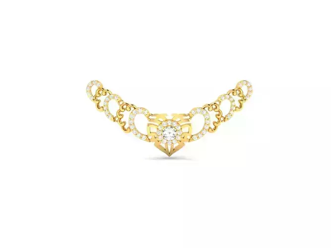 Solitaire Women Pendants  3D print model