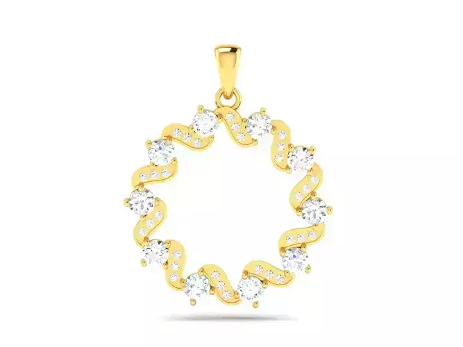 Solitaire Women Pendants 