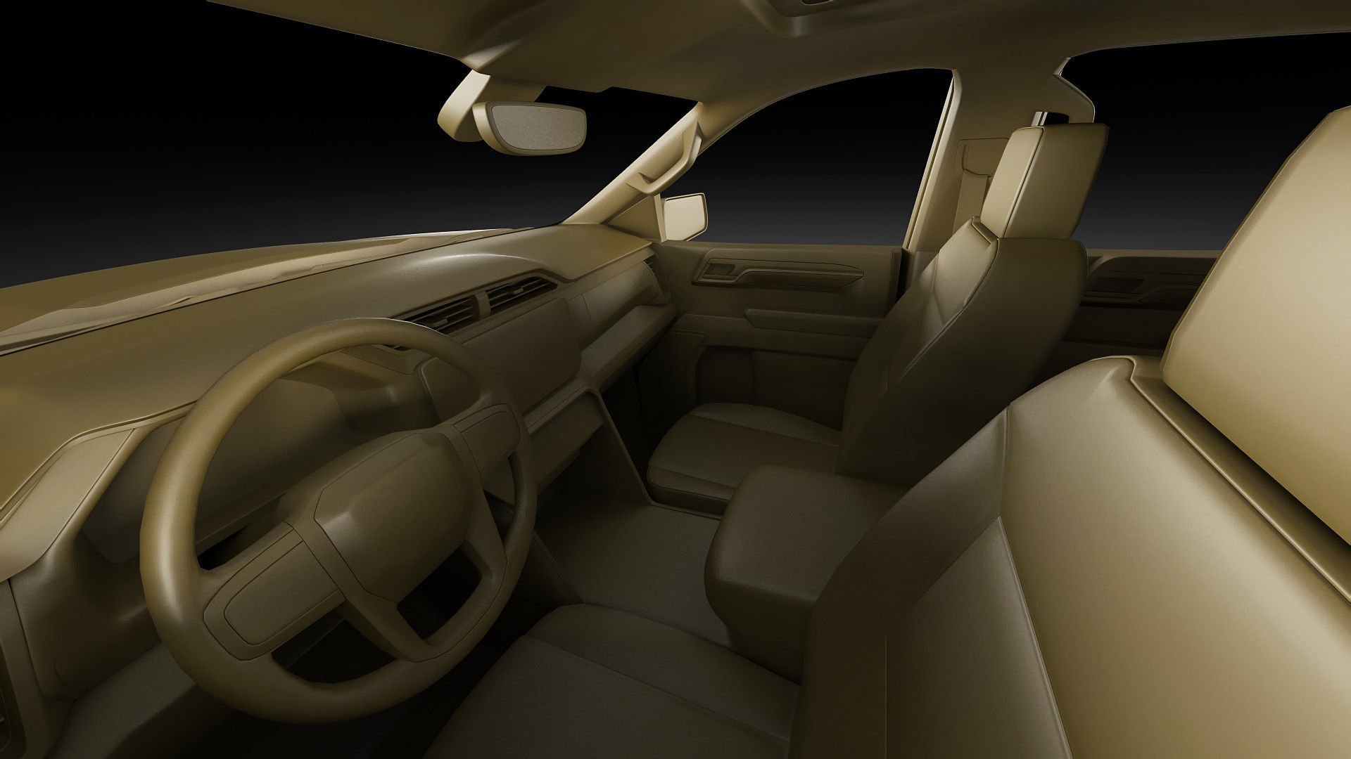 Pick-up Truck Sierra Denali 2022 3D model_25