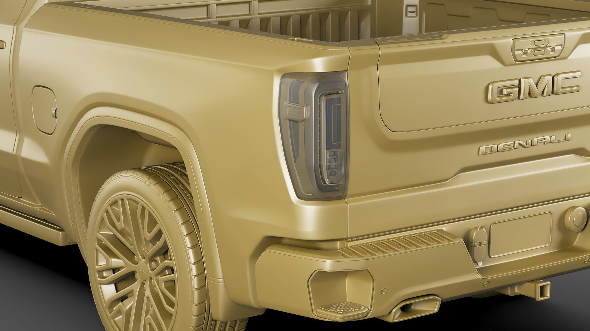 Pick-up Truck Sierra Denali 2022 3D model_24
