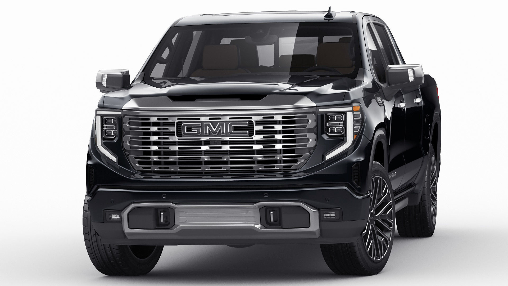 Pick-up Truck Sierra Denali 2022 3D model_15