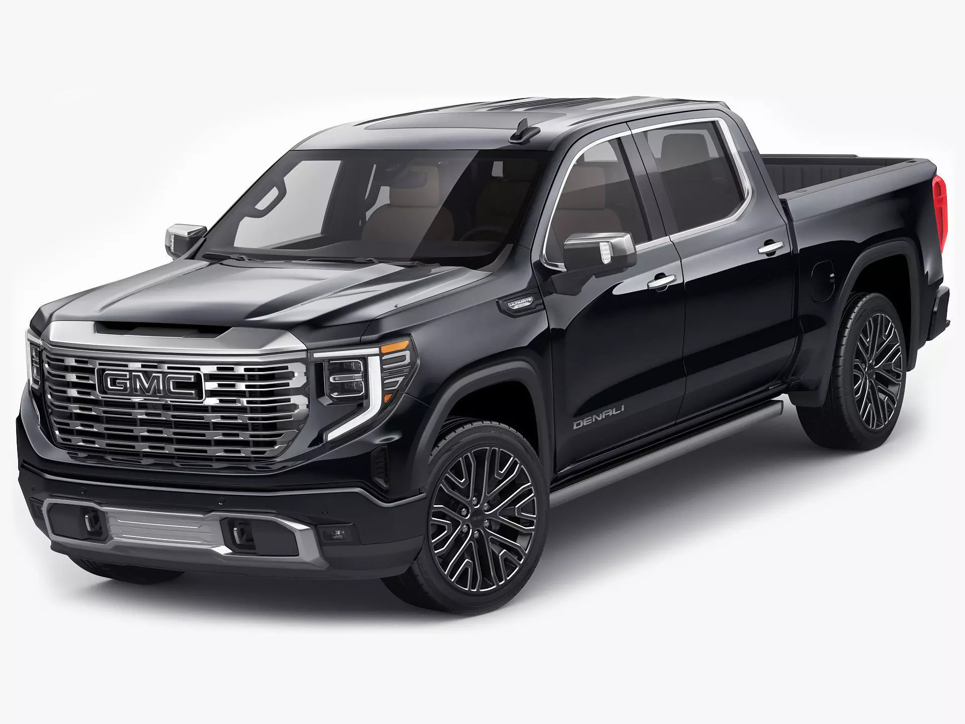 Pick-up Truck Sierra Denali 2022 3D model_0