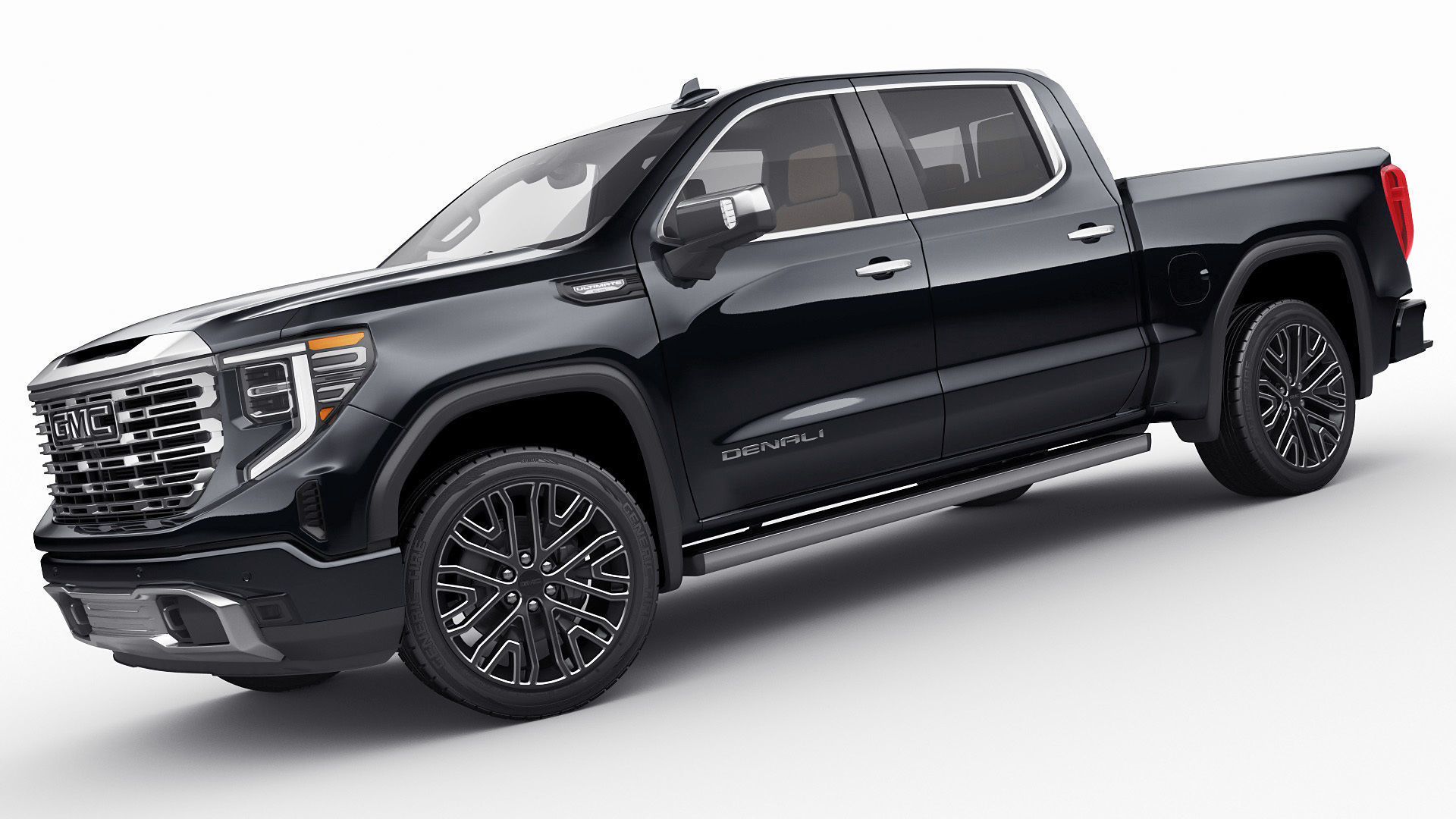 Pick-up Truck Sierra Denali 2022 3D model_10