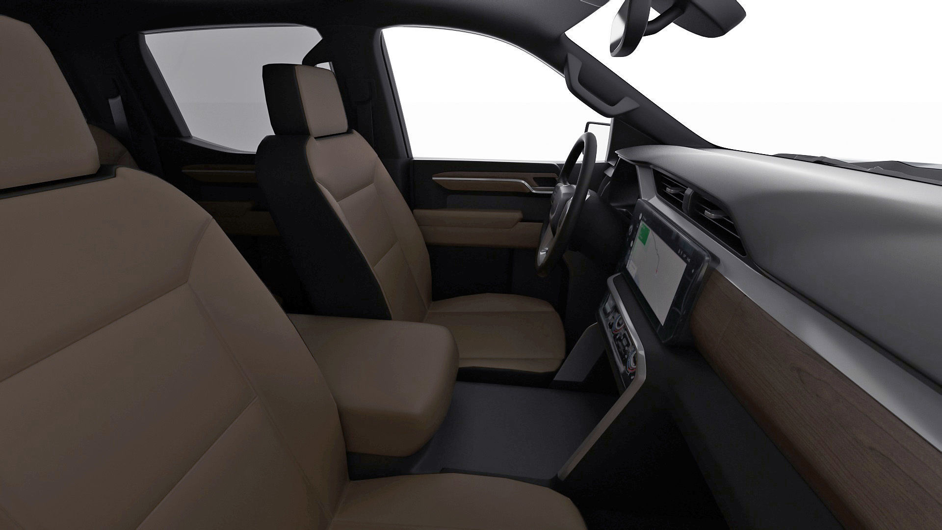 Pick-up Truck Sierra Denali 2022 3D model_18