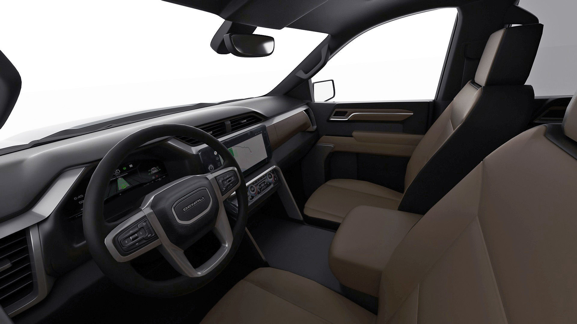 Pick-up Truck Sierra Denali 2022 3D model_17