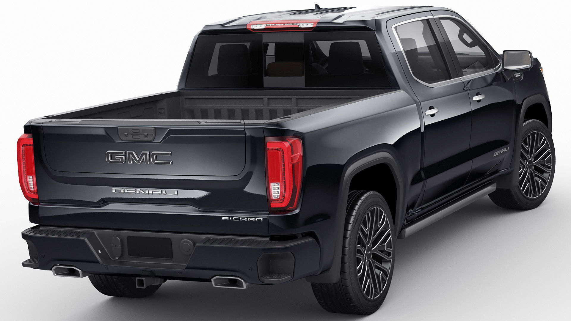 Pick-up Truck Sierra Denali 2022 3D model_2