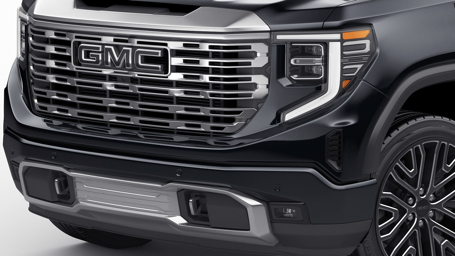 Pick-up Truck Sierra Denali 2022 3D model_4
