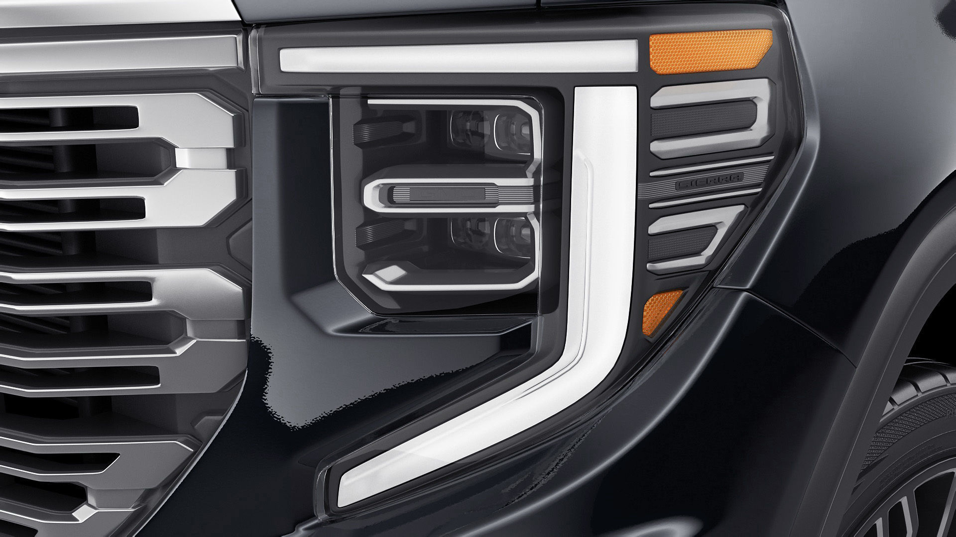 Pick-up Truck Sierra Denali 2022 3D model_5