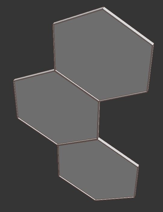 3d plaster wall panel Free low-poly 3D model_2