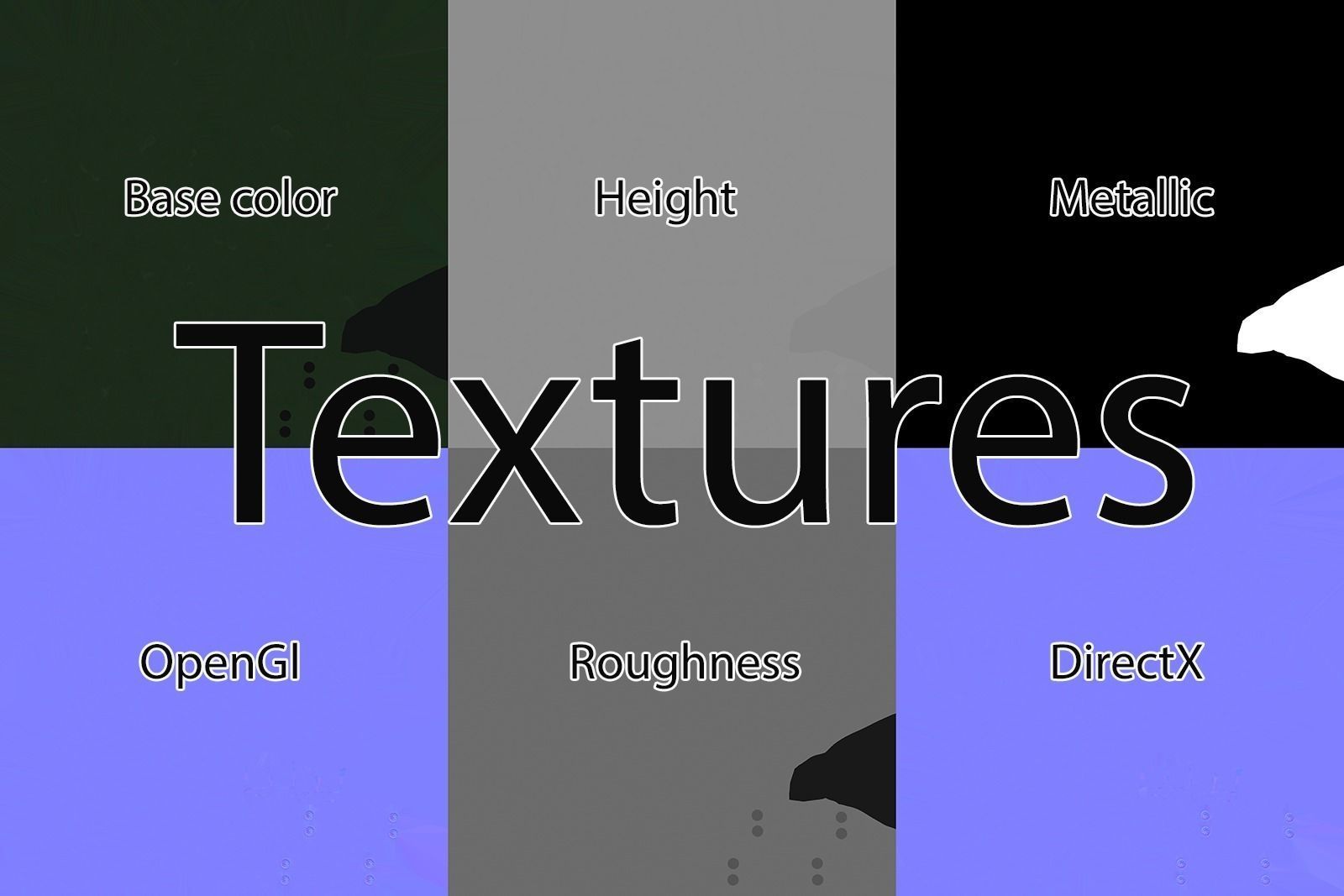 Cartoon Bomber Airplane Low-poly 3D model_13