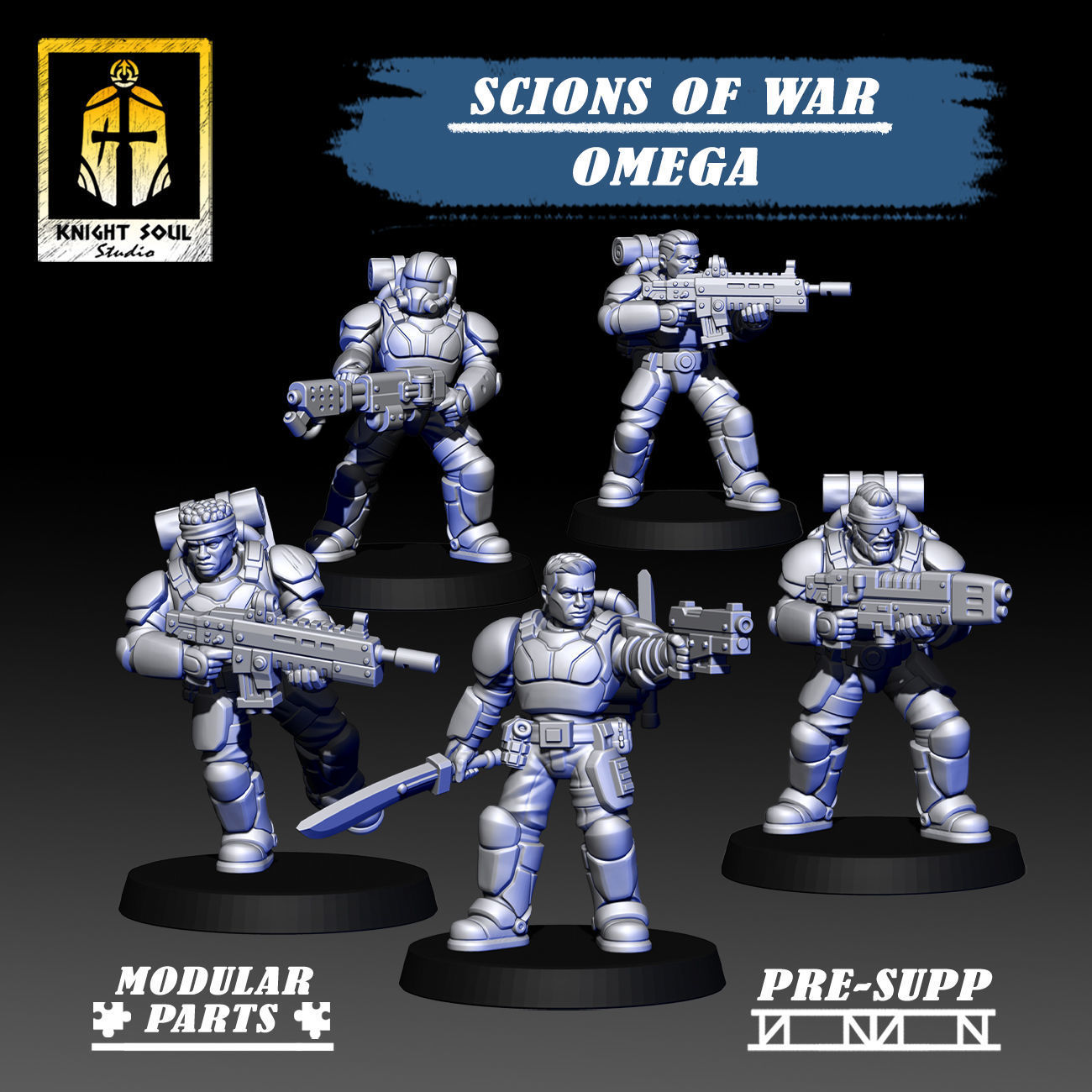 Scions of War Alpha Omega 3D print model_12