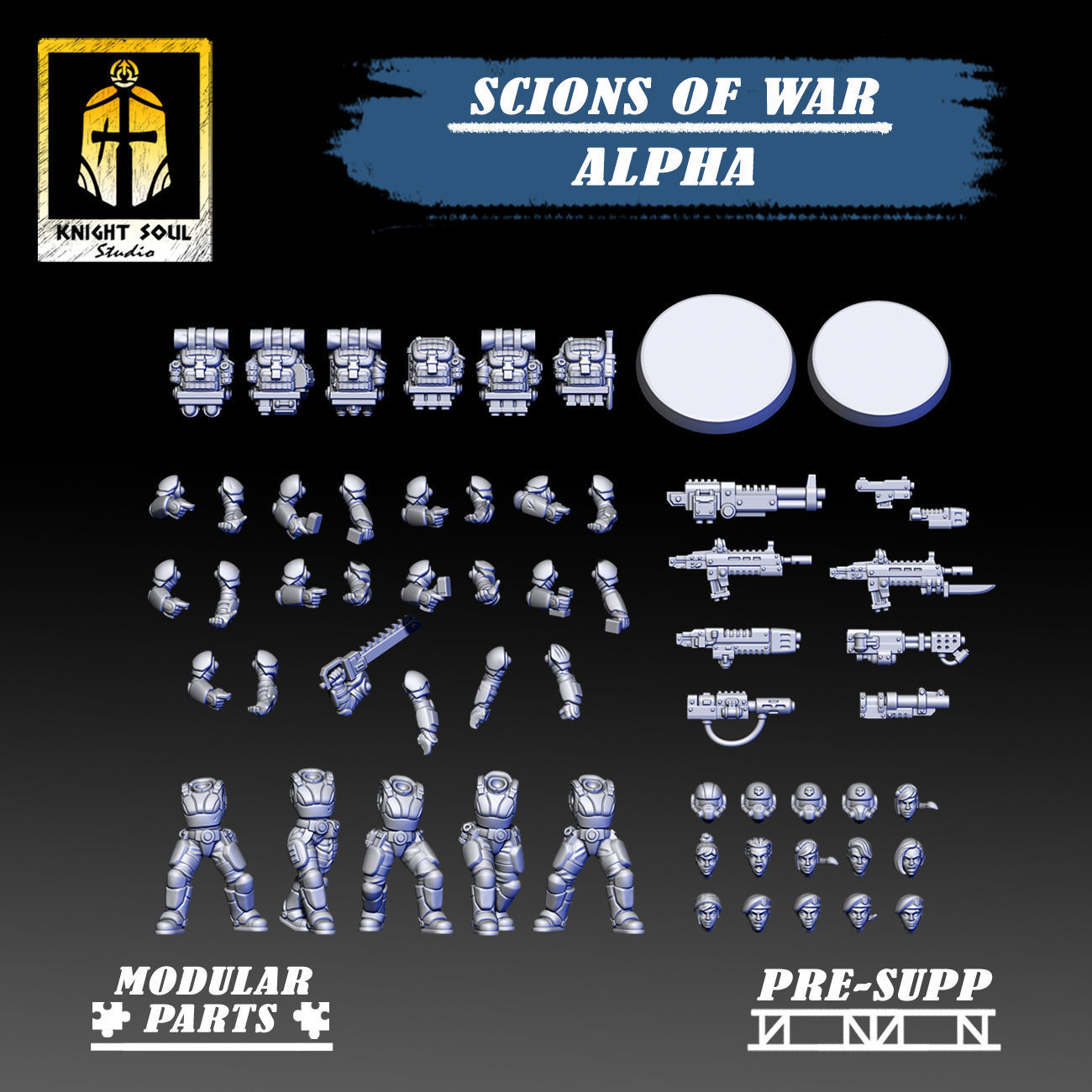 Scions of War Alpha Omega 3D print model_5
