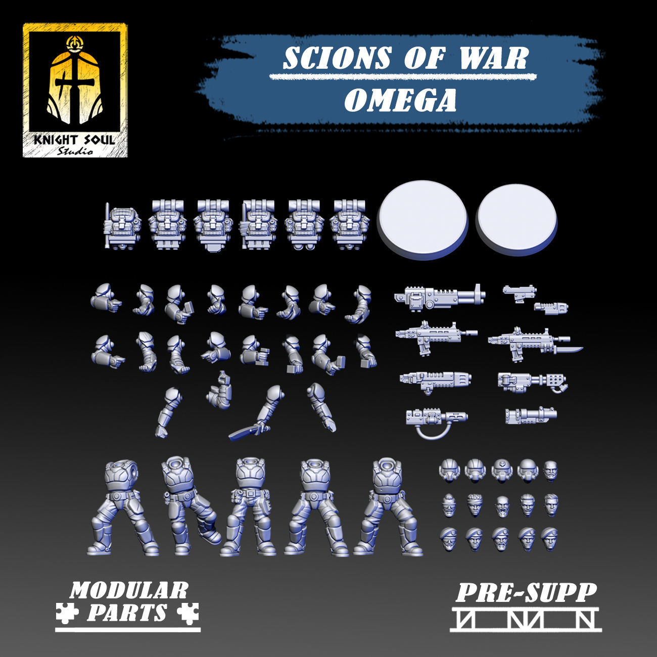 Scions of War Alpha Omega 3D print model_6