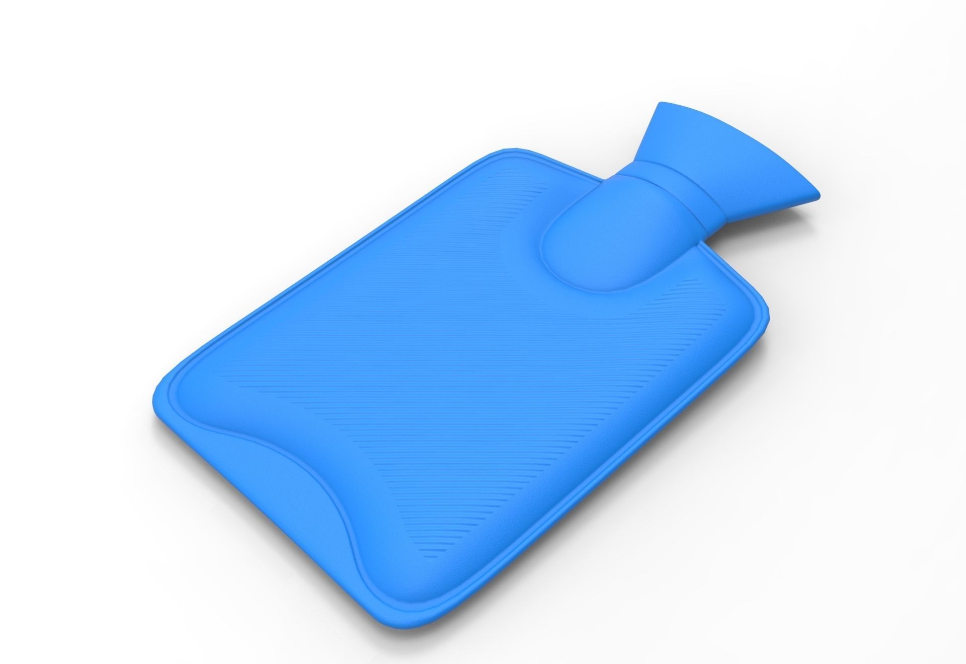 Hot Water Bag Low-poly 3D model_2