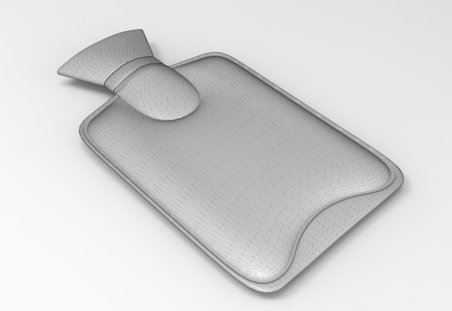 Hot Water Bag Low-poly 3D model_6