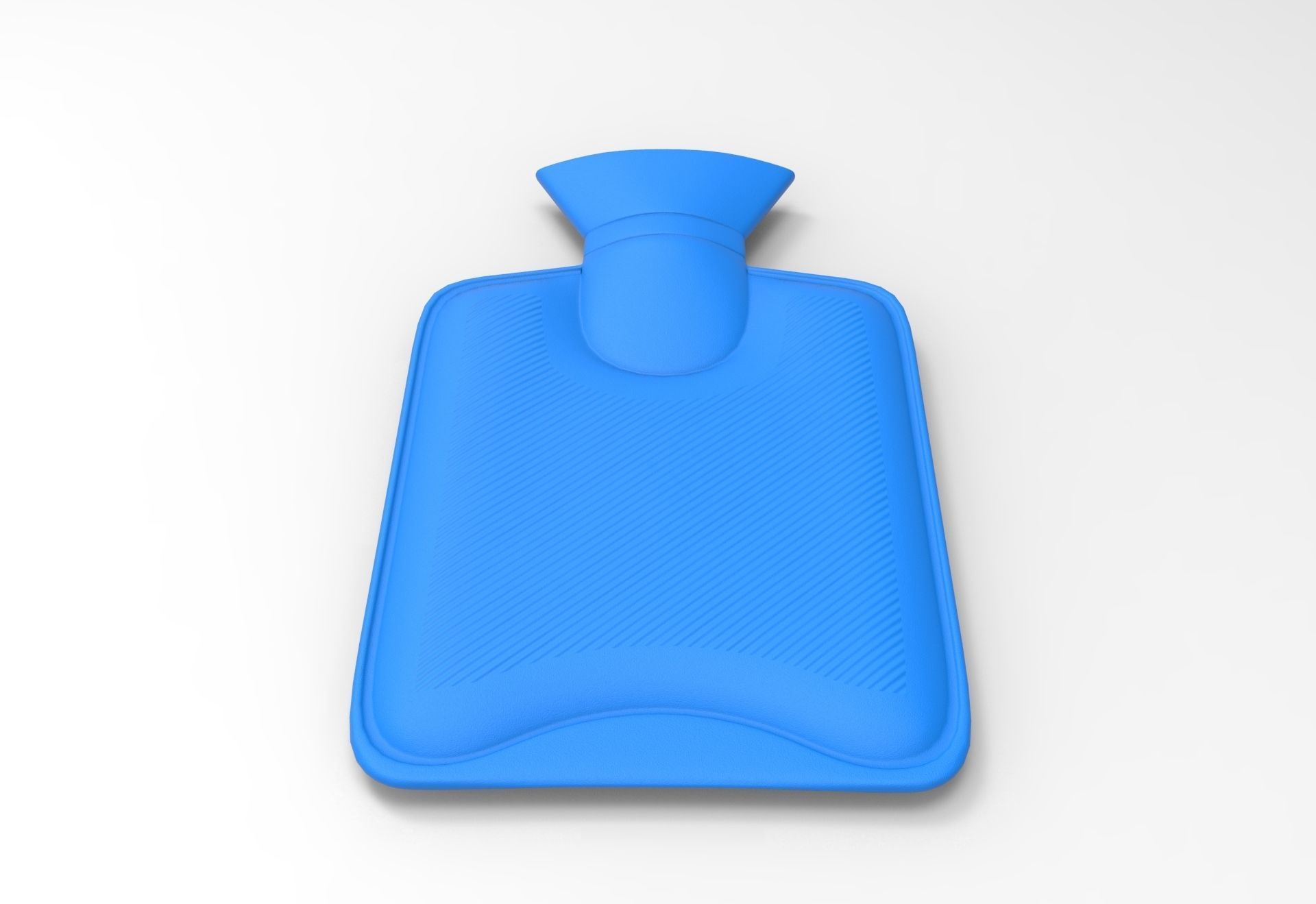 Hot Water Bag Low-poly 3D model_3