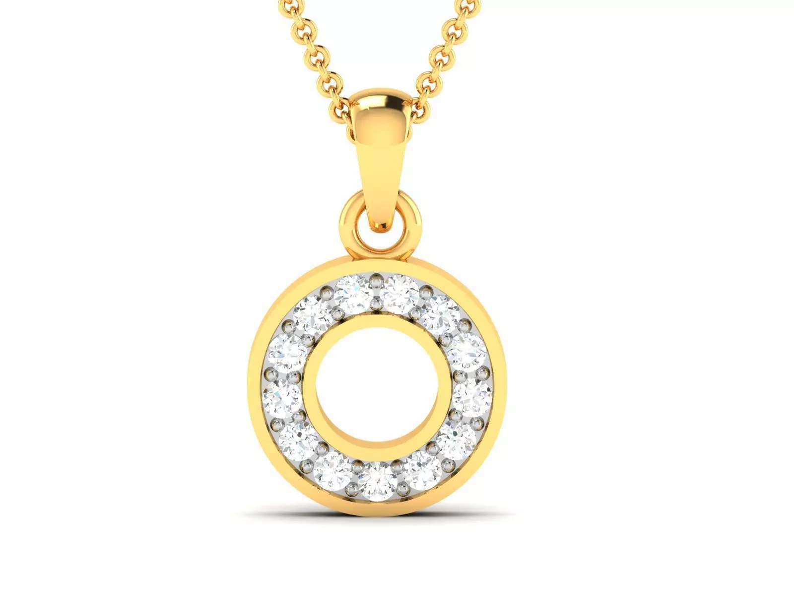 Solitaire Women Pendants 3D print model