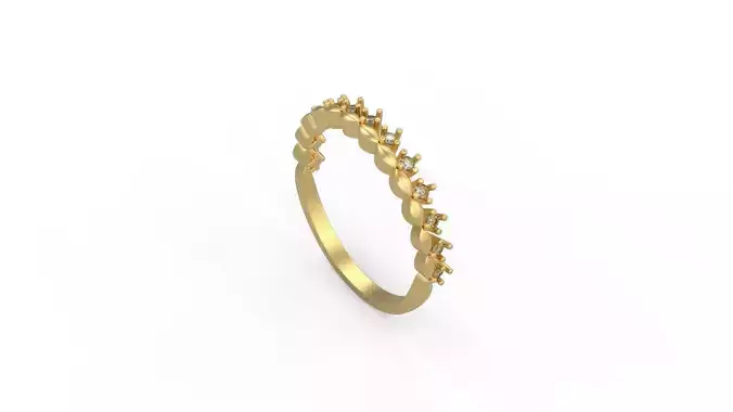 Minimalist Ring 01 3D print model