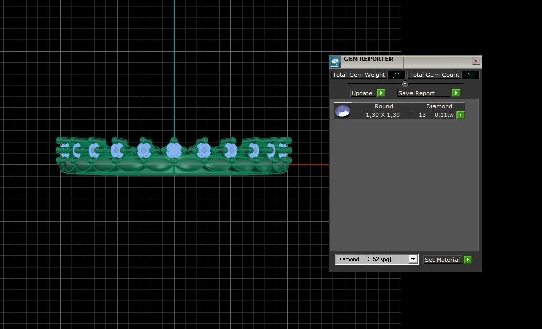 Minimalist Ring 01 3D print model_9