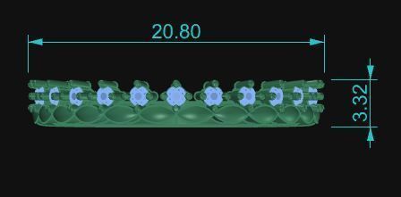 Minimalist Ring 01 3D print model_5