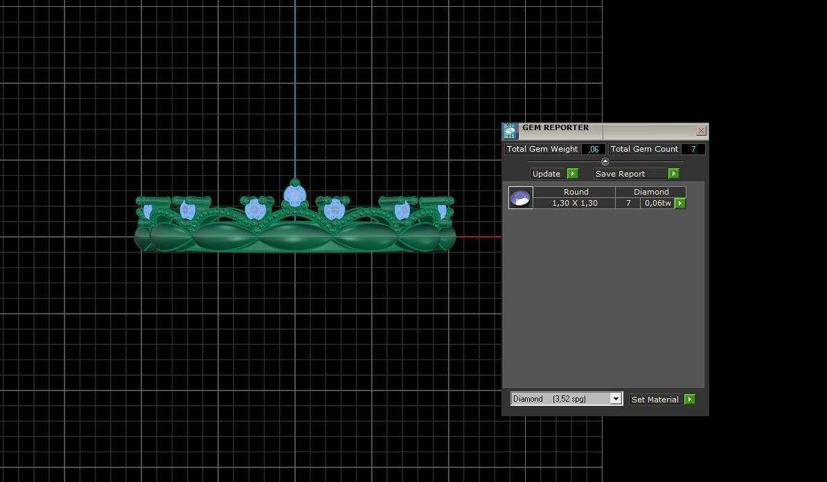 Minimalist Ring 02 3D print model_8