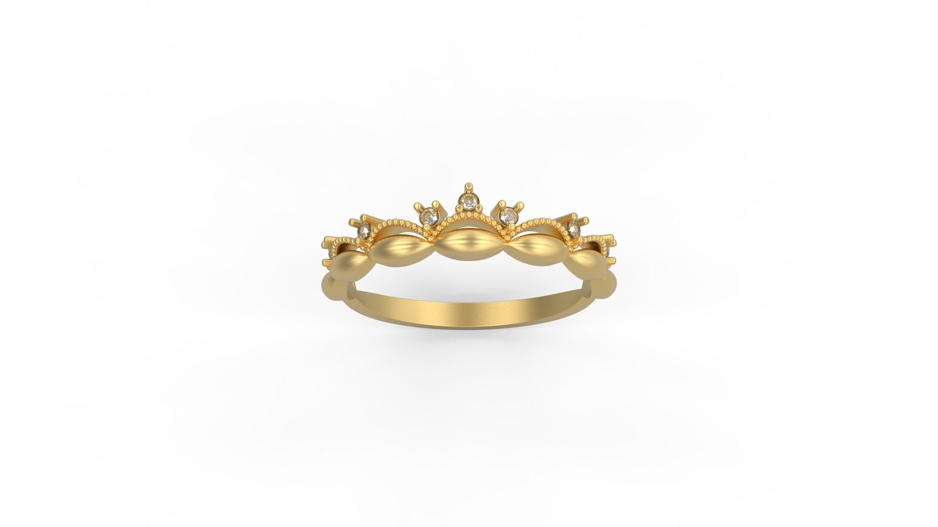 Minimalist Ring 02 3D print model_4