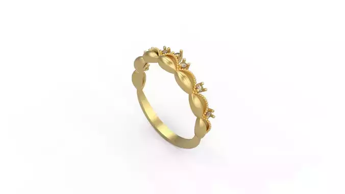 Minimalist Ring 02 3D print model