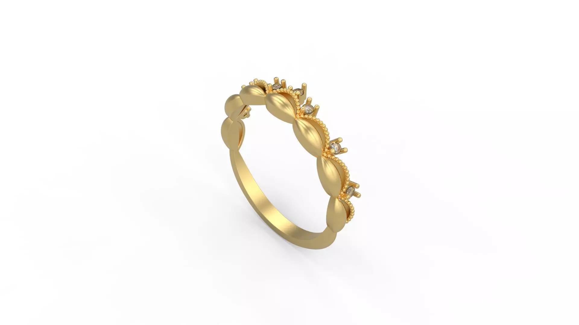Minimalist Ring 02 3D print model_0