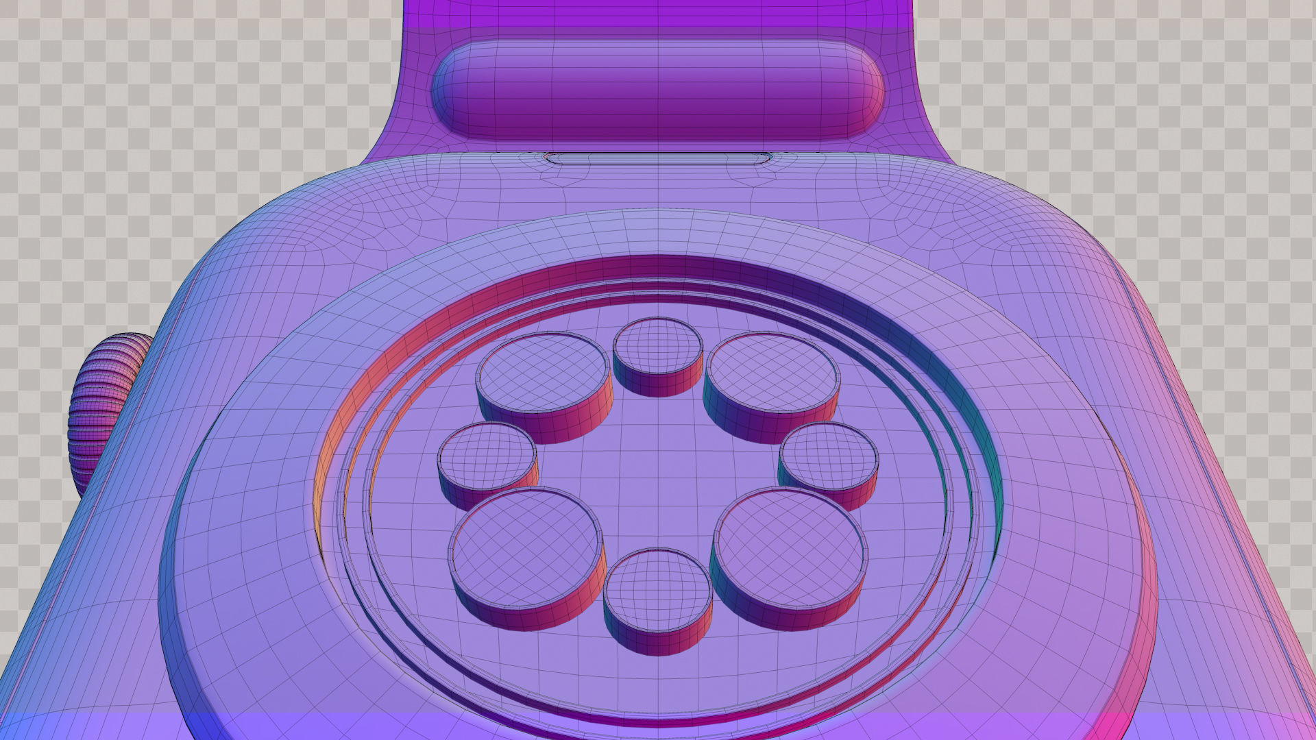 Apple Watch Series 7 3D model_11