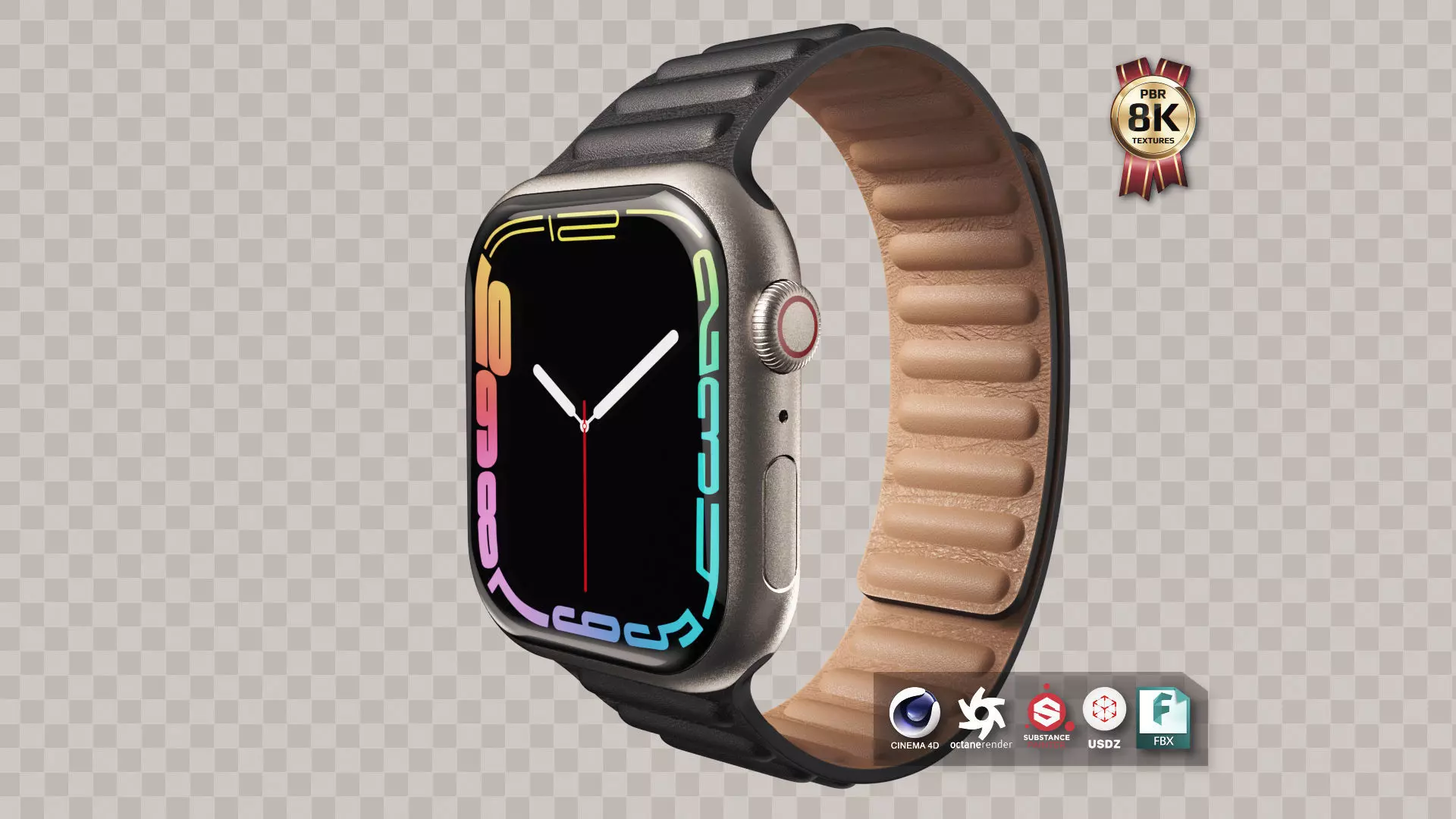 Apple Watch Series 7 3D model_0