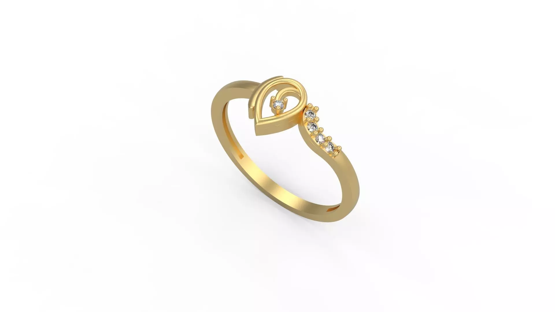 Minimalist Ring 72 3D print model