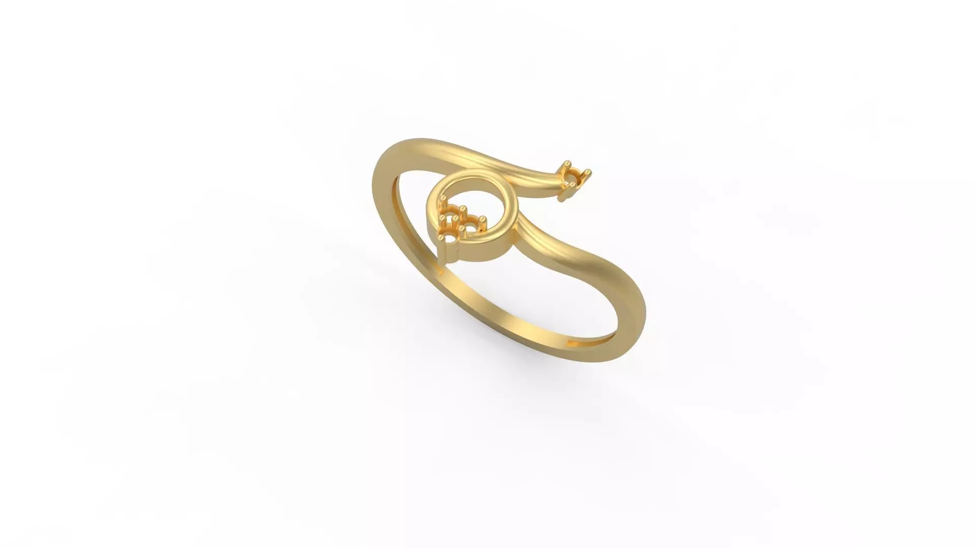 Minimalist Ring 73 3D print model