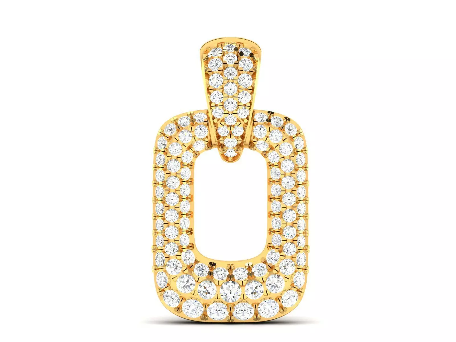 Solitaire Pendants 3D print model_0