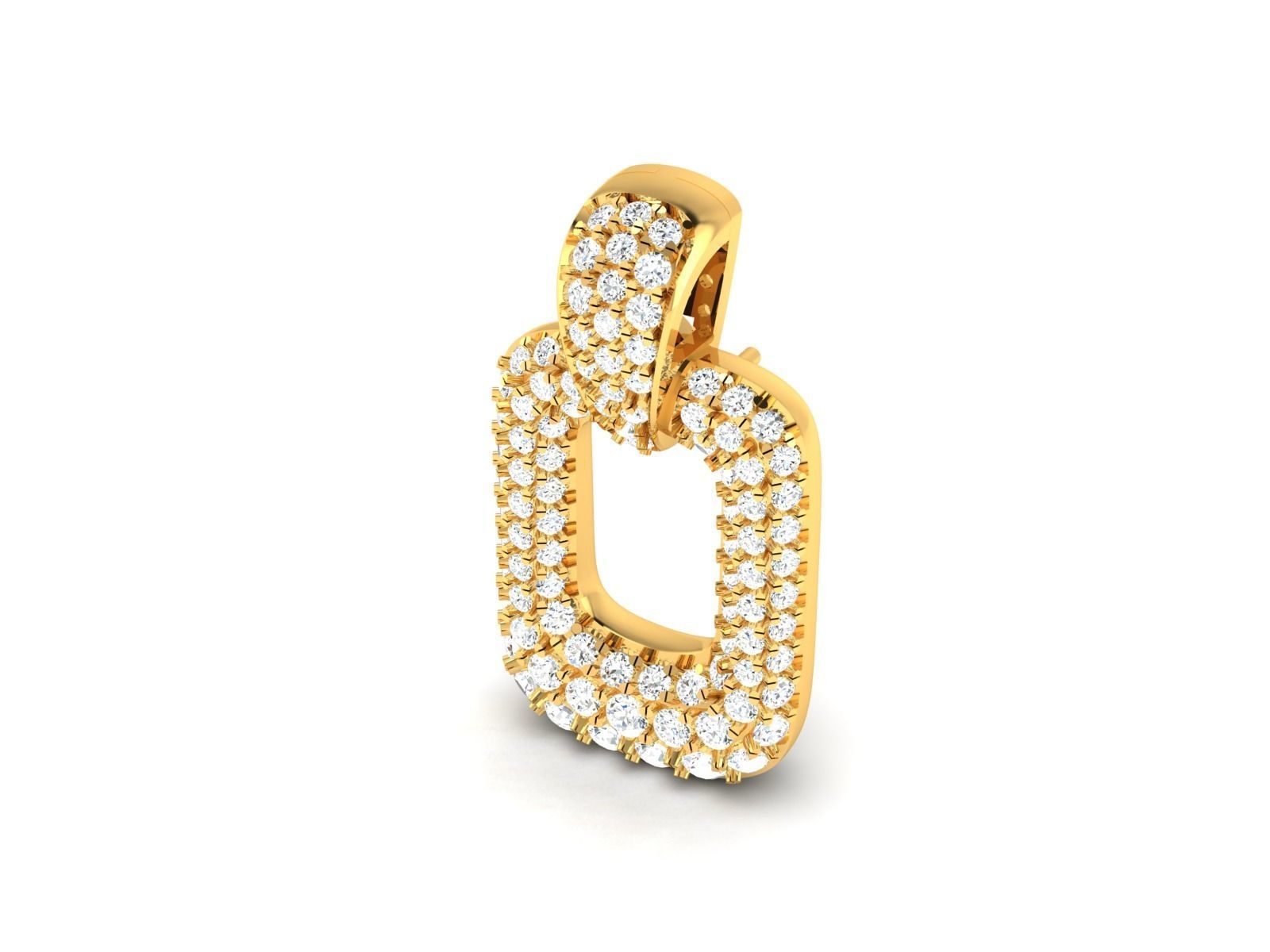 Solitaire Pendants 3D print model_8