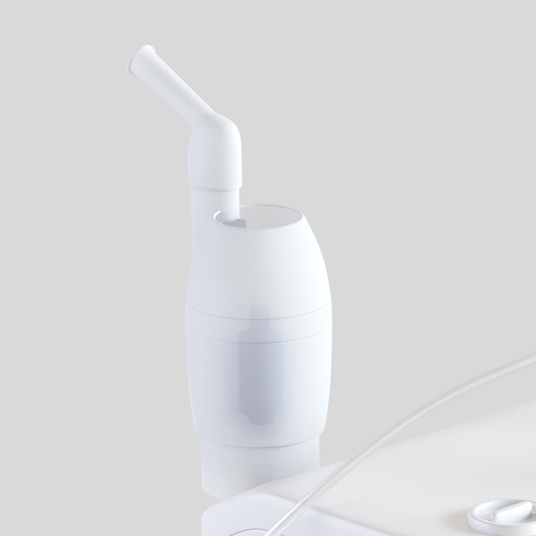 Compressor Nebulizer For Child and Adult NEC 101 Omron 3D model_31