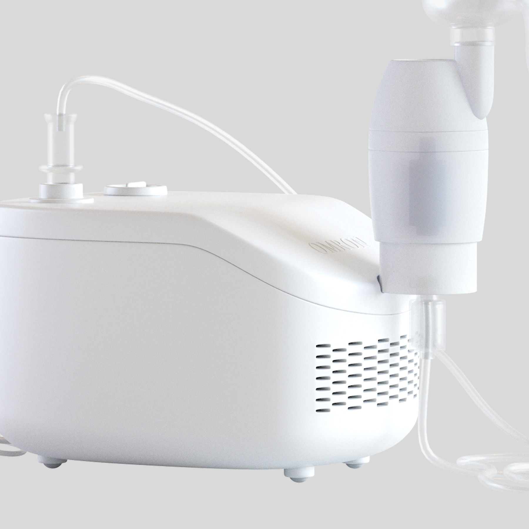 Compressor Nebulizer For Child and Adult NEC 101 Omron 3D model_10