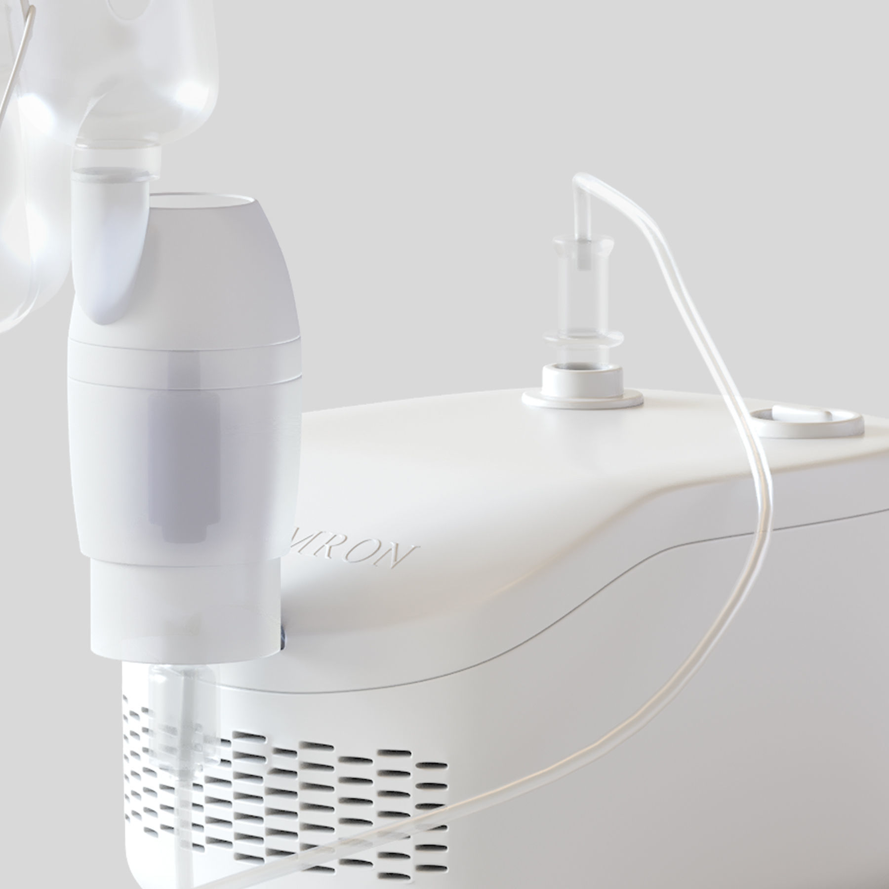 Compressor Nebulizer For Child and Adult NEC 101 Omron 3D model_20