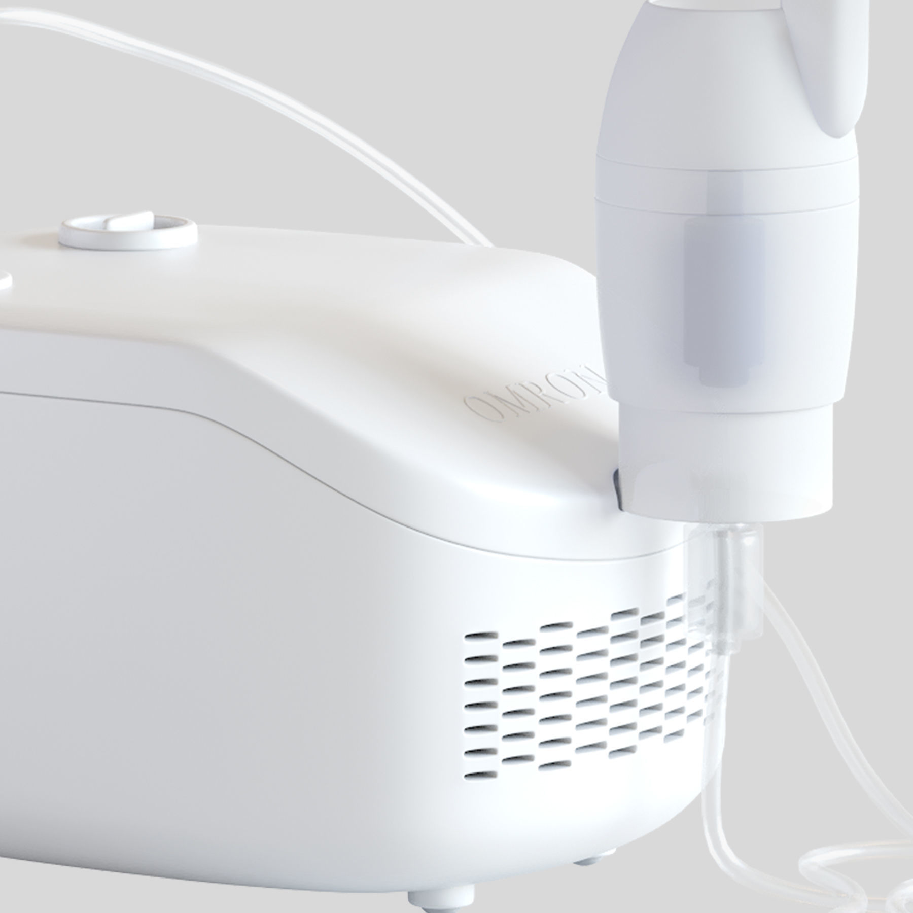 Compressor Nebulizer For Child and Adult NEC 101 Omron 3D model_34