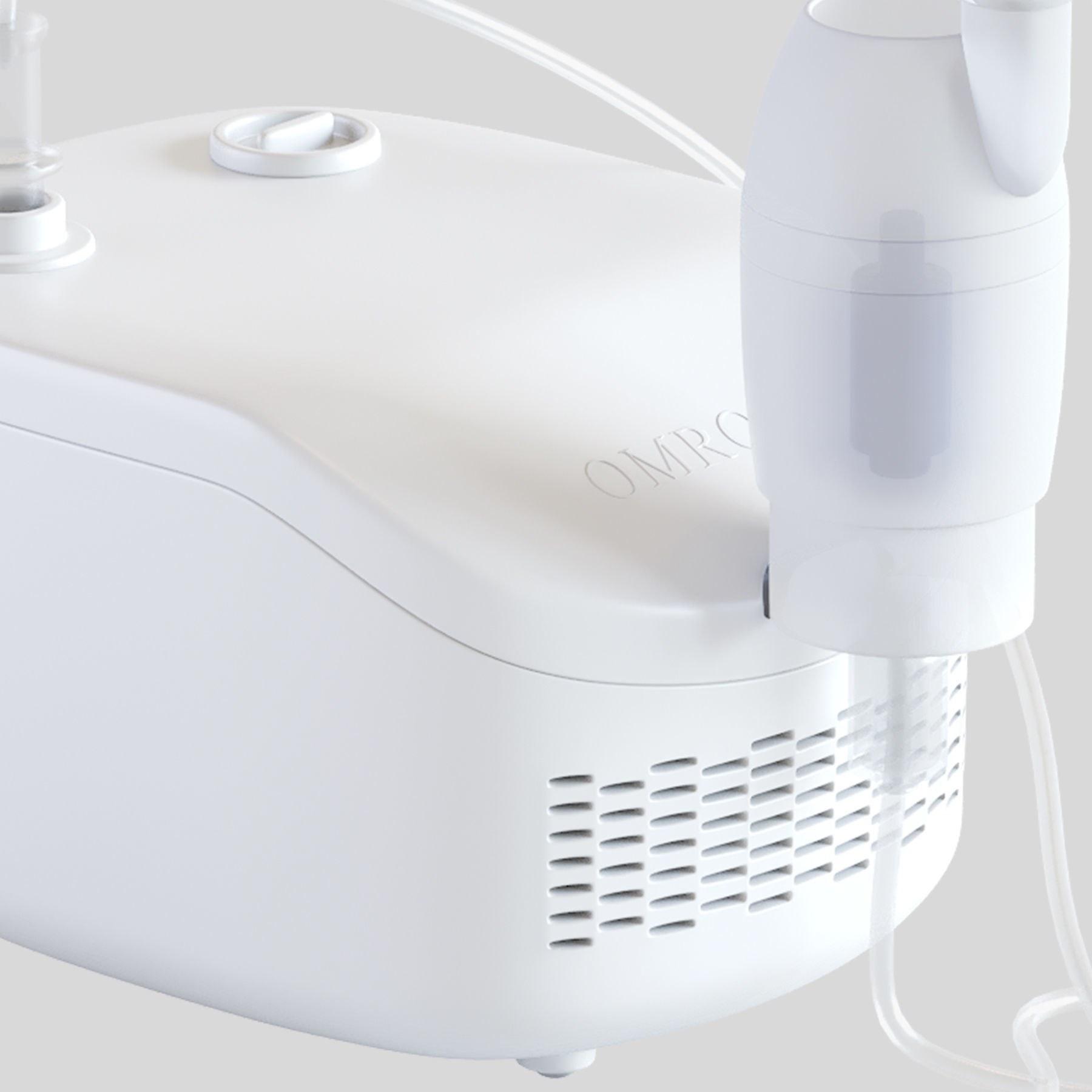 Compressor Nebulizer For Child and Adult NEC 101 Omron 3D model_23
