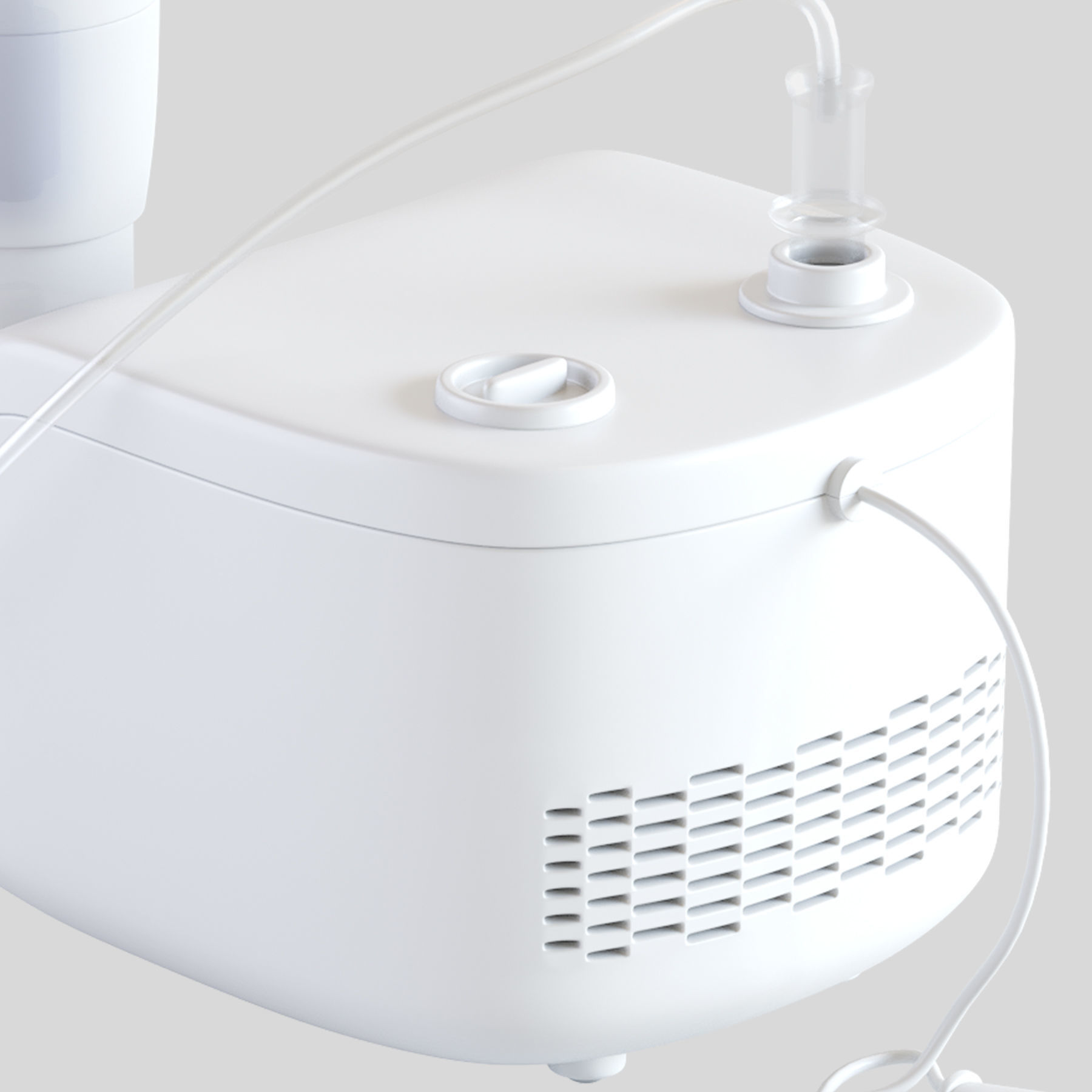 Compressor Nebulizer For Child and Adult NEC 101 Omron 3D model_30